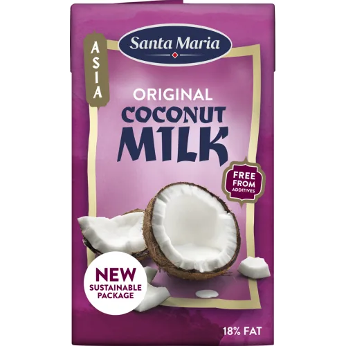 KOKOSRIEKSTU PIENS SANTA MARIA ORIĢINĀLAIS 250ML