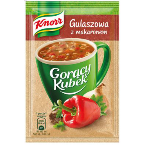 GULAŠA ZUPA KNORR CAS AR NŪDELĒM 16G