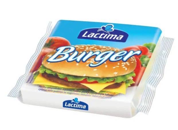 KAUSĒTAIS SIERS LACTIMA BURGER 100G