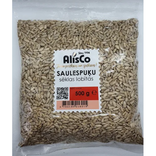 SAULESPUĶU SĒKLAS ALIS CO LOBĪTAS 500G