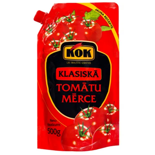 TOMĀTU MĒRCE KOK KLASISKĀ 500G STĀVPAKĀ