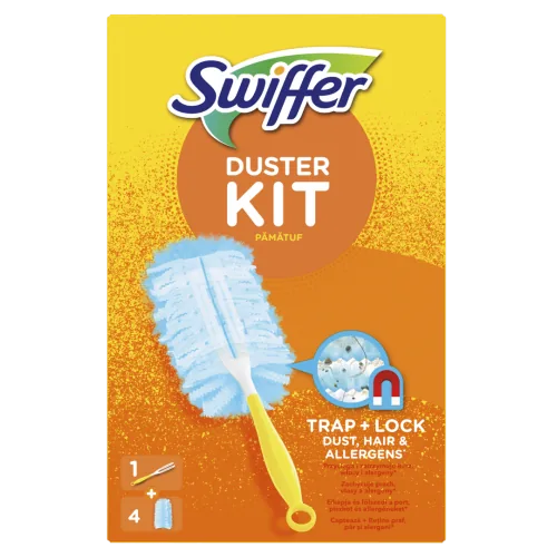 PUTEKĻU SLOTA SWIFFER STANDARTA STARTER PAKA +4 REZERVES