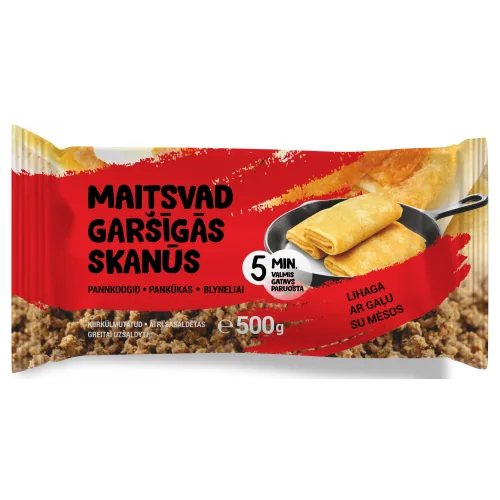 SALDĒTAS PANKŪKAS ARIOLS GARŠĪGĀS AR GAĻU 500G