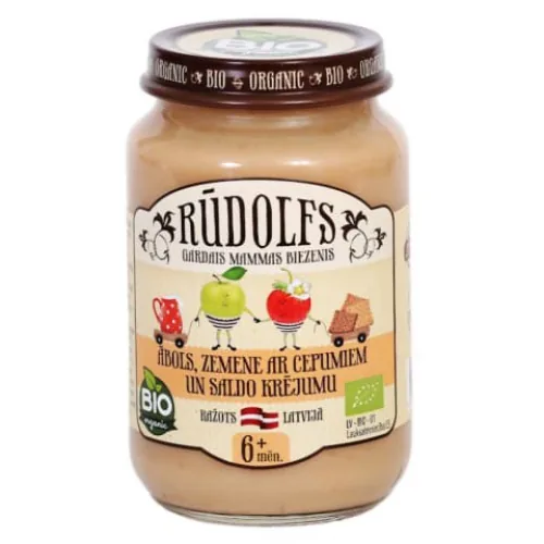 BIEZENIS RŪDOLFS ĀBOLU,ZEM AR CEP.,SALDO KRĒJ.BIO 6+ 190G