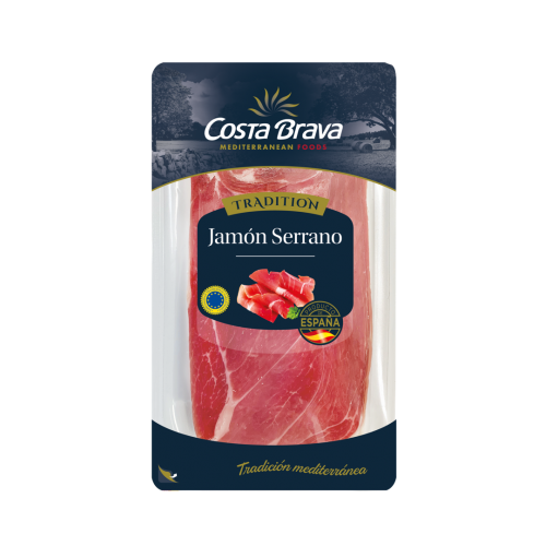 ŠĶIŅĶIS COSTA BRAVA JAMON SERRANO VĪTINĀTS ŠĶĒLĒS 100G