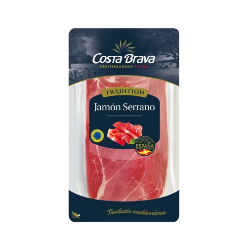 ŠĶIŅĶIS COSTA BRAVA JAMON SERRANO VĪTINĀTS ŠĶĒLĒS 100G