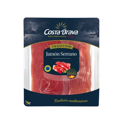 ŠĶIŅĶIS COSTA BRAVA JAMON SERRANO VĪTINĀTS ŠĶĒLĒS 250G