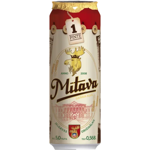 ALUS MĪTAVA PINTE 5% 0.568L CAN
