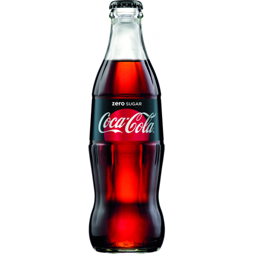 DZĒRIENS COCA COLA ZERO GĀZĒTS 330ML STIKLS