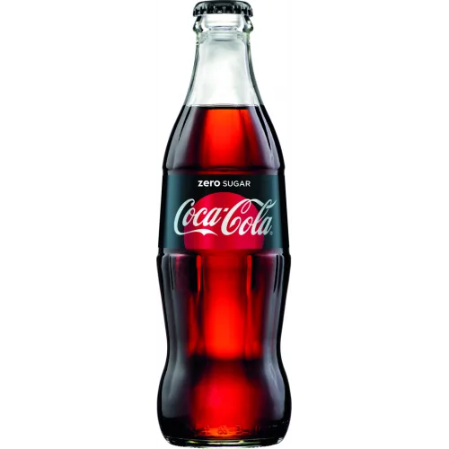 DZĒRIENS COCA COLA ZERO GĀZĒTS 330ML STIKLS