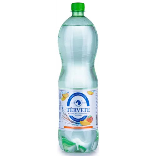 GĀZĒTS BEZALKOHOLISKS DZĒRIENS TĒRVETE AR MANGO GARŠU 1,5L