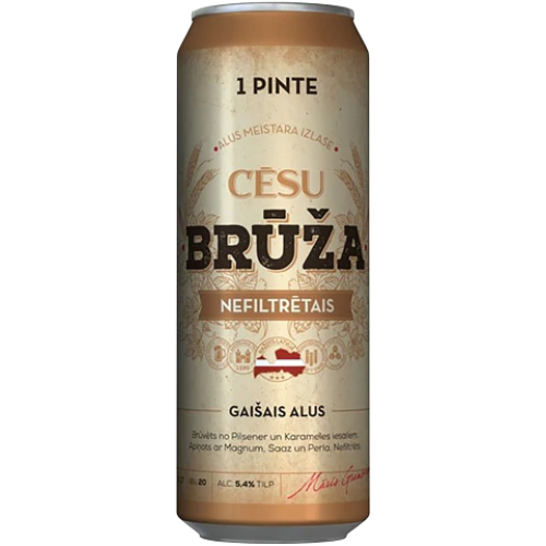 ALUS CĒSU BRŪŽA NEFIL. 5.4% 0.568L CAN
