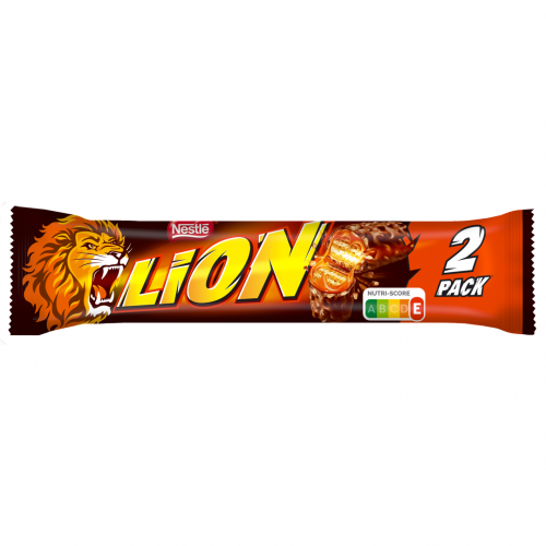 ŠOKOLĀDES BATONIŅŠ LION STANDART 2 PACK 60G