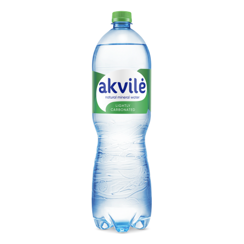 MINERĀLŪDENS AKVILE VIEGLI GĀZĒTS 1.5L
