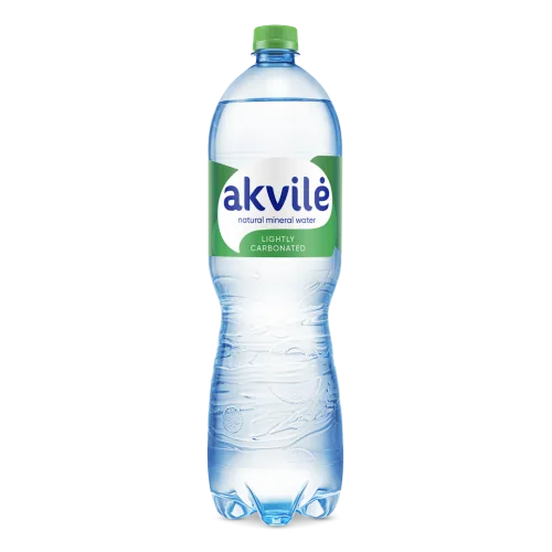 MINERĀLŪDENS AKVILE VIEGLI GĀZĒTS 1.5L