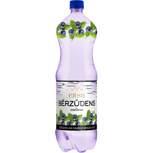 ŪDENS CĒSU BĒRZŪDENS AR MELLEŅU GARŠU 1,5L
