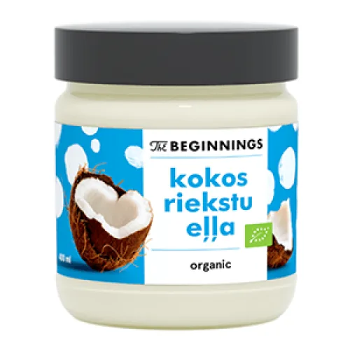 KOKOSRIEKSTU EĻĻA THE BEGINNINGS BIO RAFINĒTA 400ML