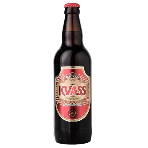 KVASS BAUSKAS 0.5L STIKLS