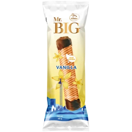 SALDĒJUMS MR.BIG VANIĻAS GARŠA VAFEĻU TRUBIŅĀ 68G