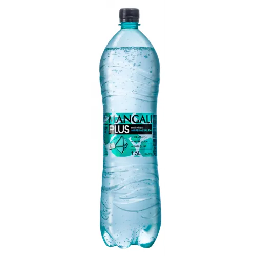 DZERAMAIS ŪDENS MANGAĻI PLUS AR MINERĀLSĀĻIEM, GĀZĒTS 1,5L
