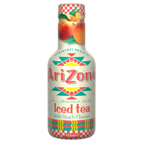 LEDUS TĒJA ARIZONA AR PERSIKU GARŠU 450ML PET