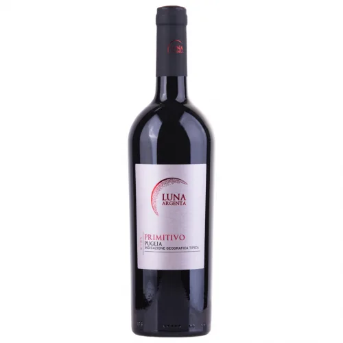 V. ITĀLIJA S.LUNA ARGENTA PUGLIA PRIMITIVO 13.5% 0.75L