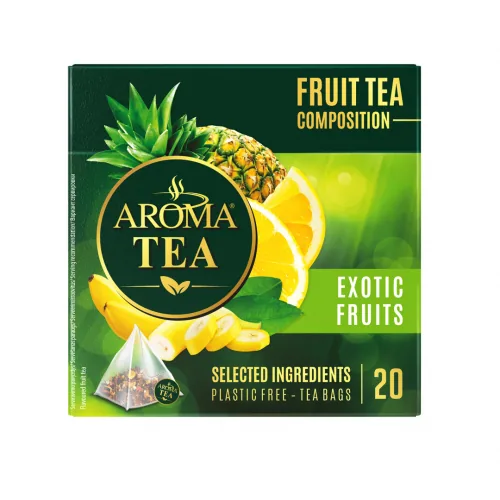 TĒJA AROMA TEA AUGĻU EXOTIC FRUITS 20GB 40G