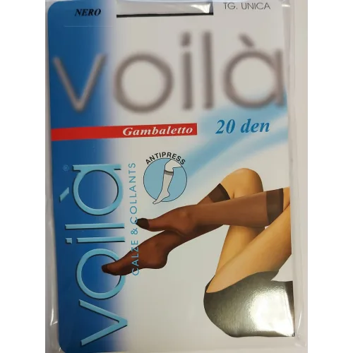 ZEĶES SIEVIEŠU VOILA PUSGARĀS ANTIPRESS 20 DEN NERO