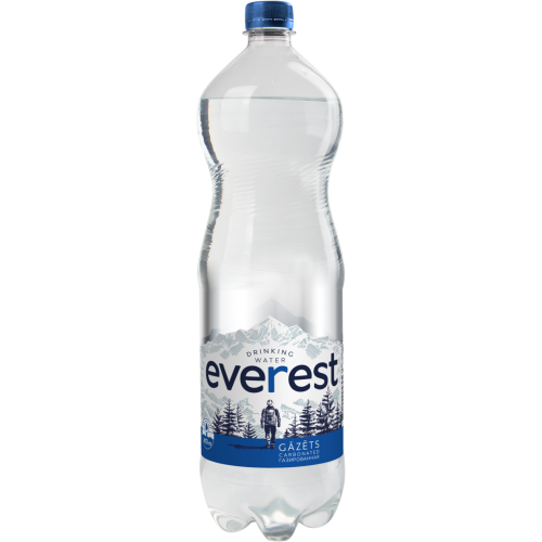 ŪDENS EVEREST GĀZĒTS 1.5L PET