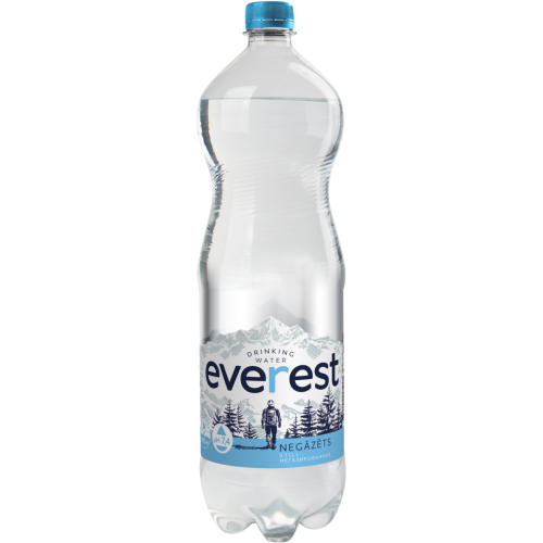 ŪDENS EVEREST NEGĀZĒTS 1.5L PET