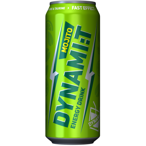 ENERĢIJAS DZĒRIENS DYNAMI:T MOJITO 500ML CAN