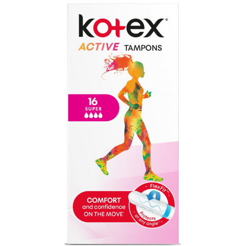 TAMPONI KOTEX ACTIVE SUPER 16 GAB.