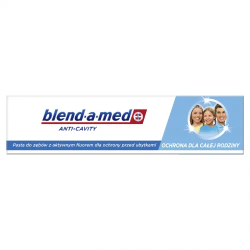 ZOBU PASTA BLEND-A-MED A-CAVITY FAMILY PROTECT 75ML