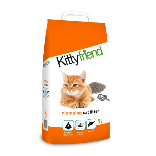 SMILTIS KAĶIEM KITTYFRIEND CEMENTĒJOŠĀS 5L