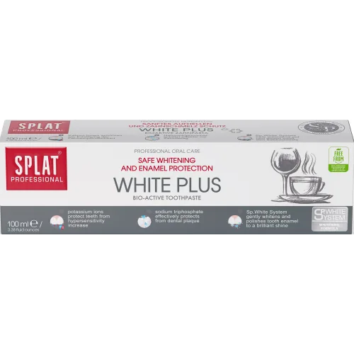 ZOBU PASTA SPLAT PROFESSIONAL WHITE PLUS 100ML