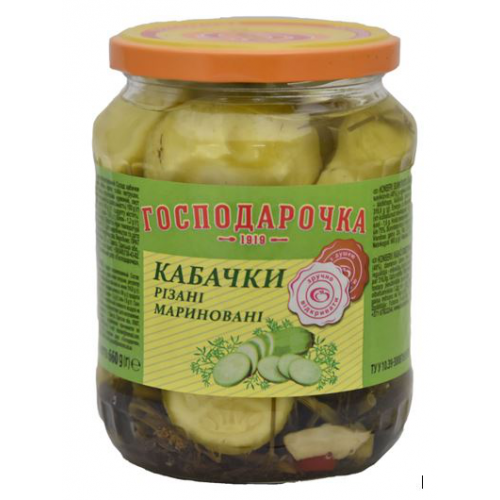 KABAČI GOSPODAROČKA MARINĒTI GRIEZTI 660G