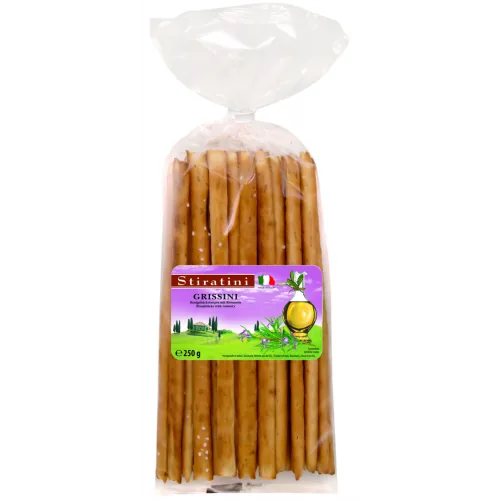 MAIZES STANDZIŅAS GRISSINI AR ROZMARĪNU 250G