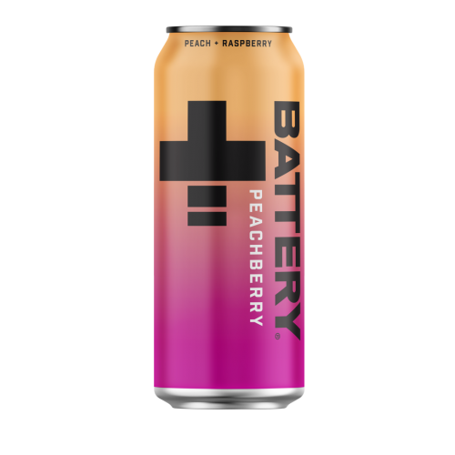 ENERĢĒTISKAIS DZĒRIENS BATTERY PEACHBERRY 0,5L