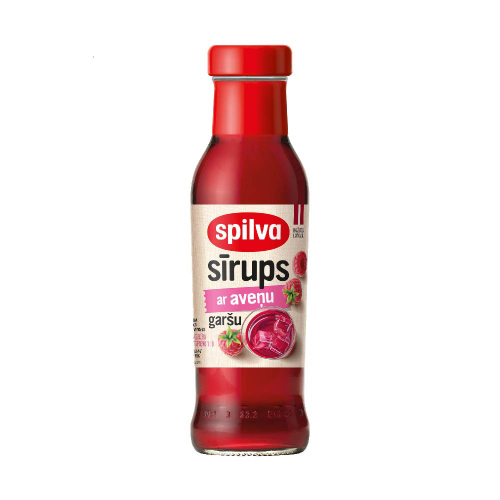 SĪRUPS SPILVA AR AVEŅU GARŠU 300ML
