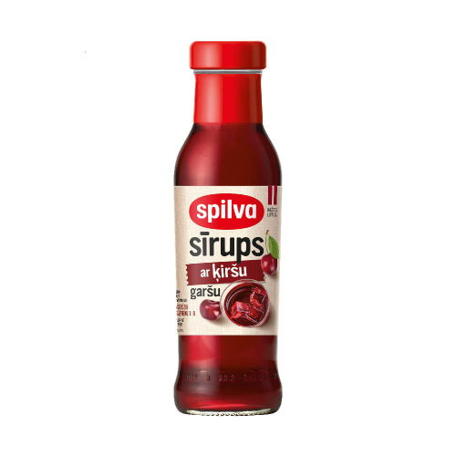 SĪRUPS SPILVA AR ĶIRŠU GARŠU 300ML