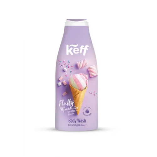 DUŠAS ŽELEJA KEFF MARSHMALLOW 500ML