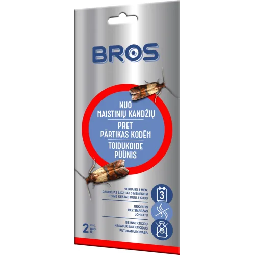 LĪDZEKLIS BROS PRET PĀRTIKAS KODĒM 2GAB