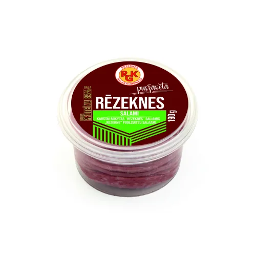 DESA RGK RĒZEKNES SALAMI PUSŽĀVĒTĀ ŠĶĒLĒS 190G