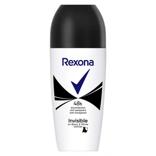 DEZODORANTS REXONA INVISIBLE ON BLACK&WHITE DRĒB.SIEV.50ML
