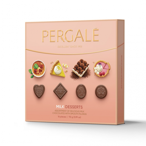 KONFEKŠU KĀRBA PERGALE PIENA DESERTU IZLASE 113G