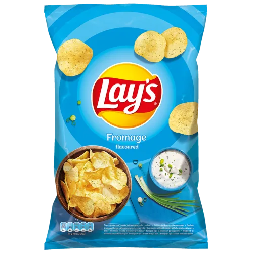 ČIPSI LAY'S AR KRĒJUMA UN ZAĻO LOCIŅU GARŠU 200G