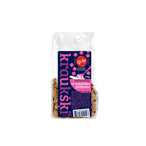 SAUSĀS BROKASTIS TIP TOP SPILVENTIŅI AR ŠOK.GARŠU 175G