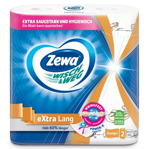 PAPĪRA DVIEĻI ZEWA TAD DESIGN 2 RUĻĻI