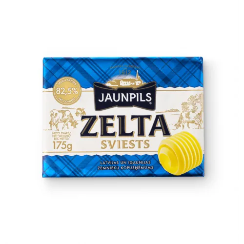 SVIESTS ZELTA SALDKRĒJUMA 82% 175G