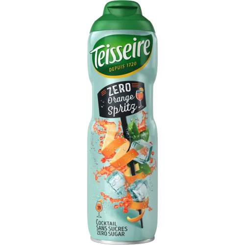 SĪRUPS TEISSEIRE ORANGE SPRITZ AR SALDINĀTĀJIEM 600ML